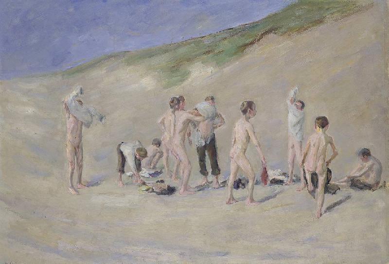 Max Liebermann After Bathing France oil painting art